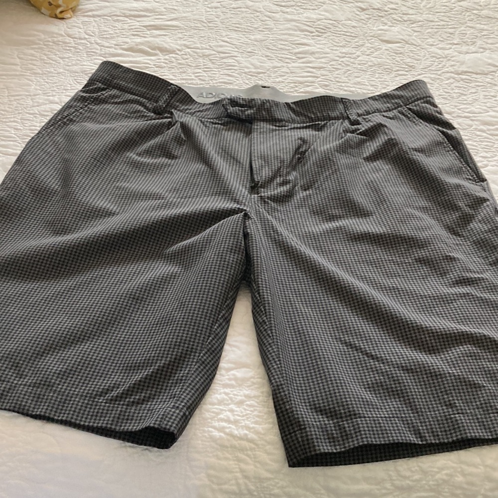 Adidas men’s golf shorts, size 38
